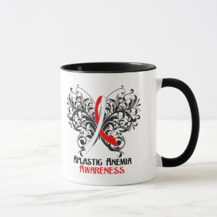 Anämie-Bewusstseins-Schmetterling Tasse