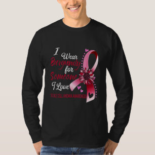 Anämie der Sichelzellen Bewusstsein ich Trage Burg T-Shirt