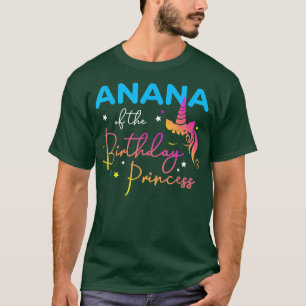 Anana von der Geburtstagsfürstentin Bday Unicorn M T-Shirt