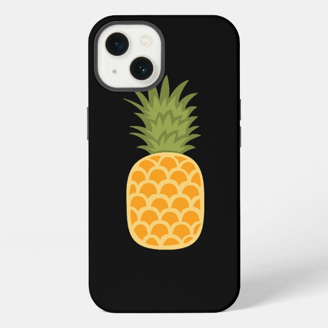 Ananas 1 iPhone hülle (Rückseite)