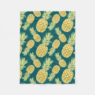 Ananas (2) fleecedecke