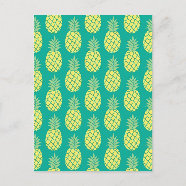 Ananas 2 postkarte (Vorderseite)