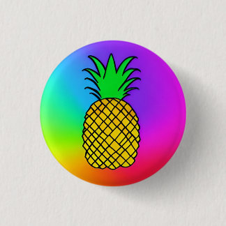 Ananas 3 cm Abzeichen Button