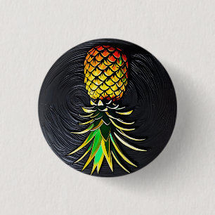 Ananas 3 cm Abzeichen Button
