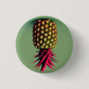 Ananas 3 cm Abzeichen Button