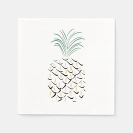Ananas Abstrakt Art Serviette