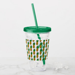 Ananas Acryltrinkbecher