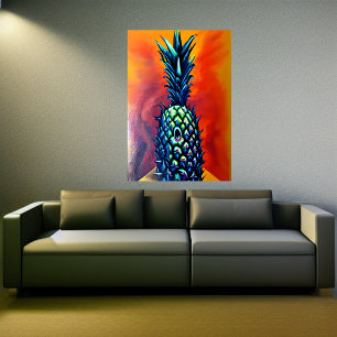 Ananas   AI Art Poster