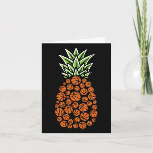Ananas Aloha Beaches Hawaii Basketball Karte
