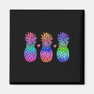 Ananas Aloha Hawaii Tropisches Obst Sommerferien Magnet