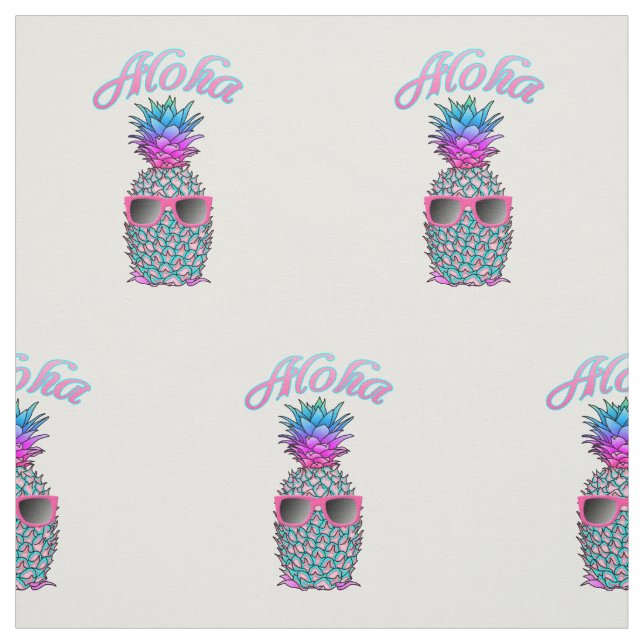 Ananas-Aloha Stoff (Muster)