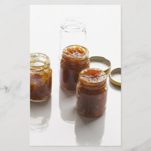 Ananas-Ananas-Chutney-Zutaten und Zubereitung Briefpapier