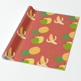 Ananas-Ananas-Früchte Geschenkpapier