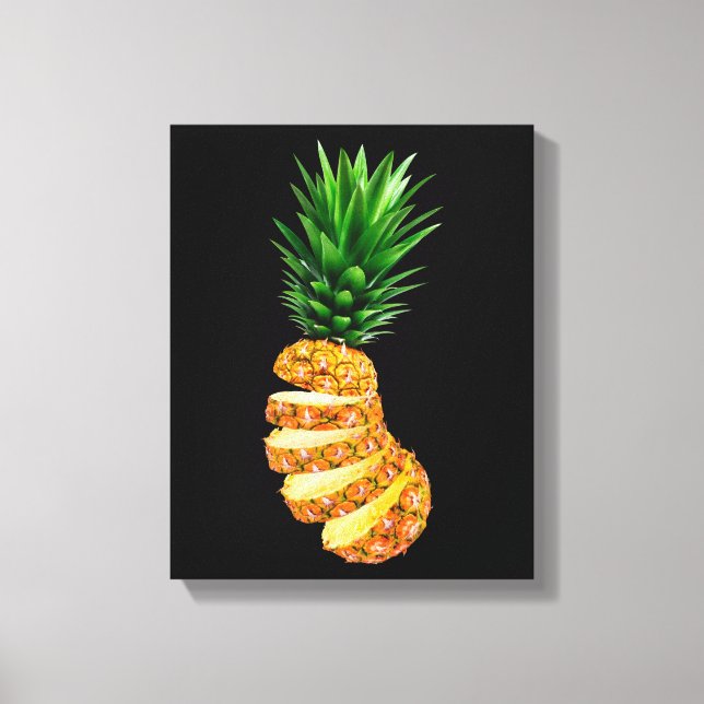 Ananas-Ananas-Leinwand Leinwanddruck (Vorderseite)