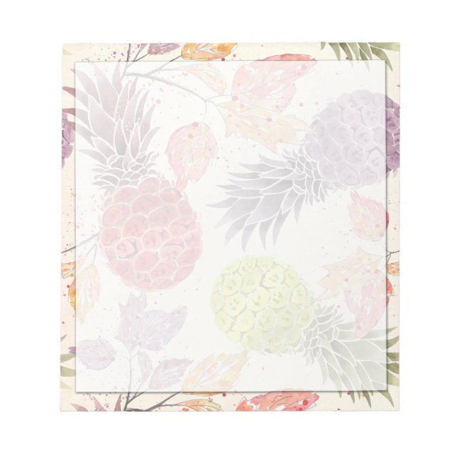 Ananas, Ananas Notizblock (Vorderseite)