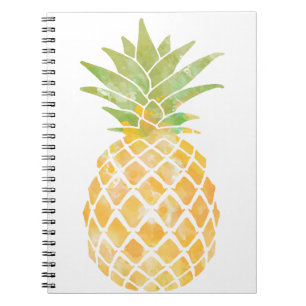 Ananas-Ananas-Stift Gelb und Grün Notizblock