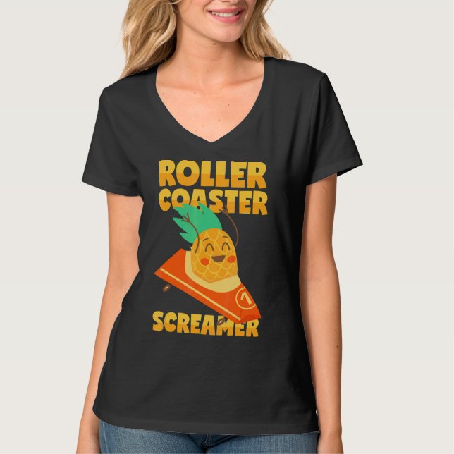 Ananas-Ananaskrempel T-Shirt (Vorderseite)