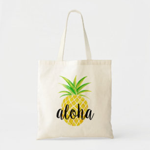 Ananas-Aquarell-Aloha tropische Tasche