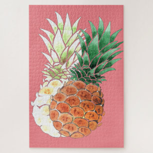 Ananas, Aquarell . Puzzle