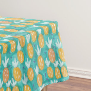 Ananas Aquarelldruck Tischdecke