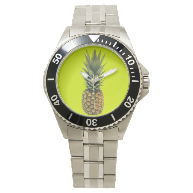 Ananas Armbanduhr (Vorderseite)