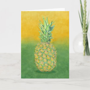 Ananas Art Faltkarte Karte