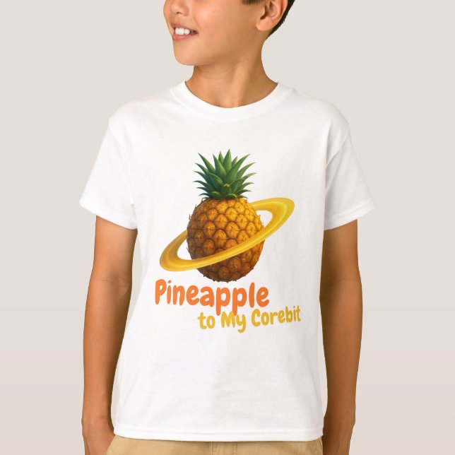 Ananas auf mein Corebit. T-Shirt (Vorderseite)