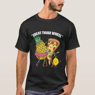 Ananas auf Pizza perfekt mit Zitrone für Hawaii T-Shirt