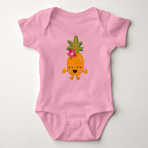 Ananas Baby Strampler