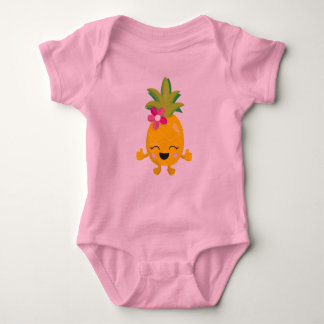Ananas Baby Strampler