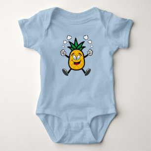 Ananas Baby Strampler