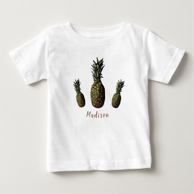 Ananas Baby T - Shirt (Vorderseite)