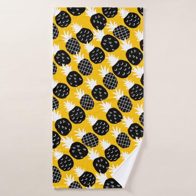 Ananas Badehandtuch (Badehandtuch)