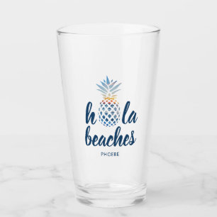 Ananas Beach Urlaub maßgeschneidert Glas