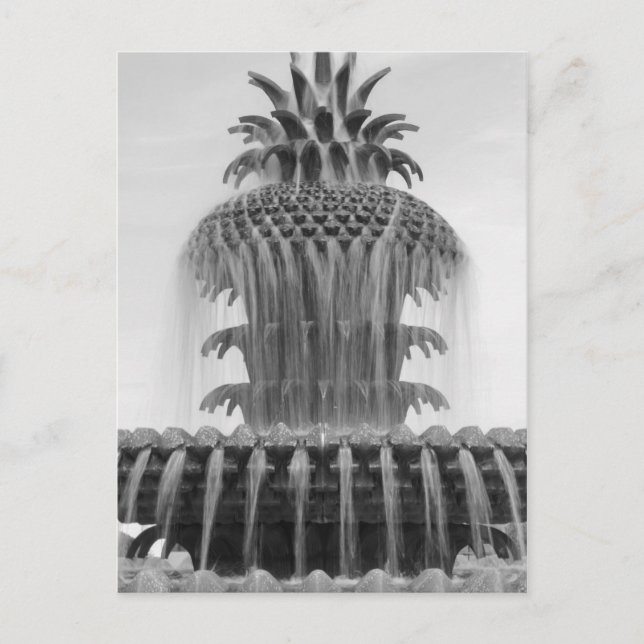 Ananas beruhigen postkarte (Vorderseite)