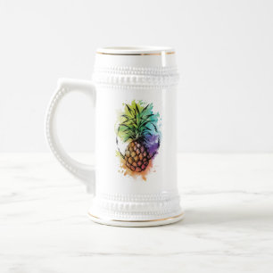 Ananas Bierglas