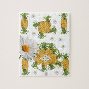 Ananas Bike Jigsaw Puzzle Daisy