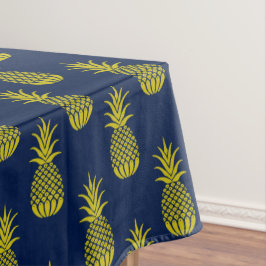 Ananas blau tischdecke