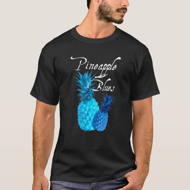 Ananas-Blues T-Shirt (Vorderseite)