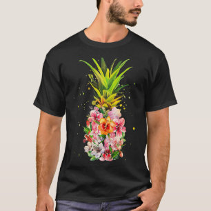 Ananas Blume Aloha Hawaii Vintag Hawai T-Shirt