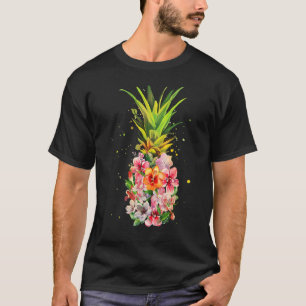 Ananas Blume Aloha Hawaii Vintag Hawai T-Shirt