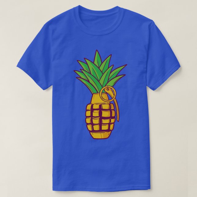 Ananas Bomb Grenade Vitamin T-Shirt (Design vorne)