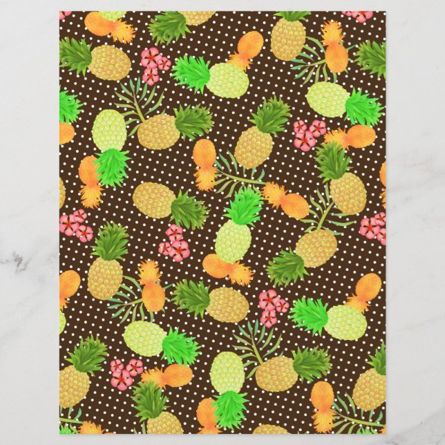 Ananas Brown Polka Dot (Vorderseite)