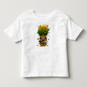 Ananas Bücher Kleinkind T-shirt