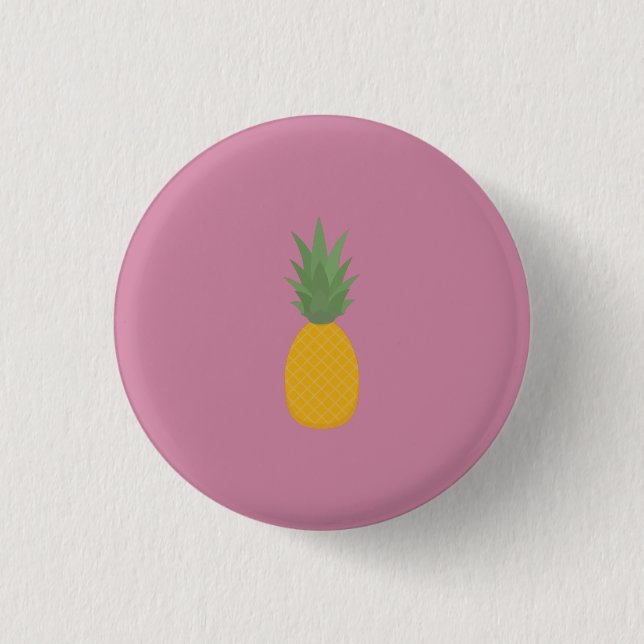 Ananas Button (Vorderseite)