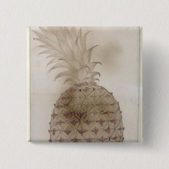 Ananas, Button (Vorderseite)
