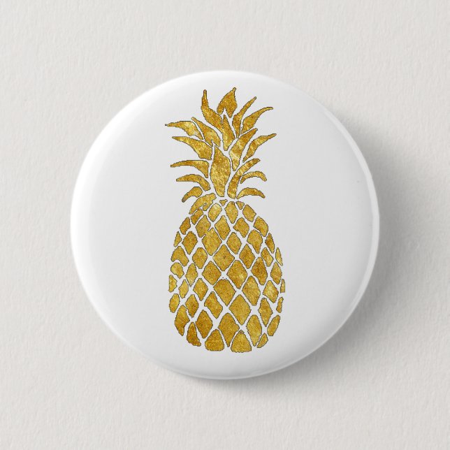 Ananas Button (Vorderseite)