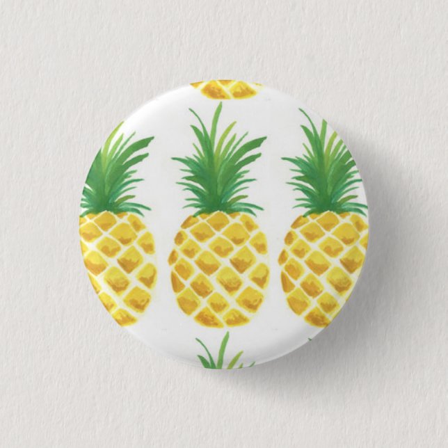Ananas Button (Vorderseite)