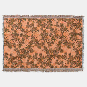 Ananas-Camouflage Hawaiian Throw Blanket Decke