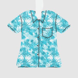 Ananas-Camouflage Hawaiian Tropical Aloha Shirt Ornament